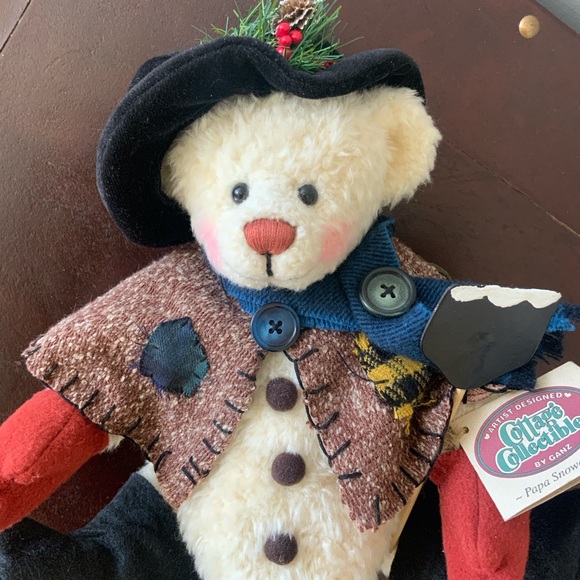 Ganz Cottage Collectible VTG 1999 Papa Snowdon By Lorraine Chien NWT - Picture 13 of 16